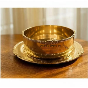 Tazón de chocolate metálico martillado con plato, nueva colección de Ramadán y Eid, tazón de chocolate de diseño para Arabia Saudita - Product Image 5