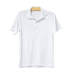 Polo punto único de piqué de algodón 100% de alta calidad, tela suave transpirable Premium para Polo, logotipo personalizado - Product Image 1