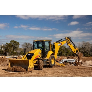 High Quality Second Hand Caterpillar 416E Excavator <b>Backhoe</b> <b>Loader</b> Front <b>Tractor</b> <b>Loader</b> 400 Ton Rated Load Motor Excellent - Product Image 3