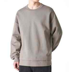 Proveedor OEM, Sudadera de Moda Otoño Invierno, Logotipo Bordado, Cuello Redondo, Sudaderas para Hombre, 400GSM, Felpa Gruesa, Sudaderas con Capucha Personalizadas para Hombre - Product Image 1