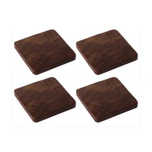 Posavasos de madera de tendencia Juego de posavasos sin madera redonda Accesorios de mesa Venta caliente Precio bajo en la India. - Product Image 4