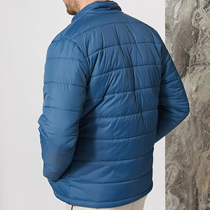 Chaqueta acolchada brillante, prendas de vestir exteriores con acabado brillante para hombre, prendas de vestir exteriores de estilo de moda para invierno, etiqueta privada OEM directa de fábrica - Product Image 4