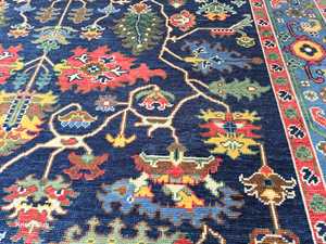 Tapis KNOTS RUG de haute qualité, fait à la main, tapis Oushak de haute qualité pour salon, chambre d'enfant et couloir - Product Image 6