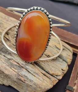 Beau bracelet à breloques en pierre d'agate pour femmes et filles bijoux de mode élégants pour tous les jours et vêtements décontractés Design unique - Product Image 5