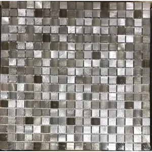 American Olean Delfino Extra Beach Metal Mosaico Azulejos de pared cuadrados Estilo tropical - Product Image 1