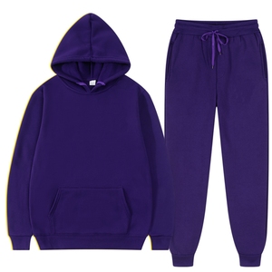Venta al por mayor diseñador de talla grande de los hombres de lana informal de Invierno en Blanco havyweight trajes para clima frío de moda transpirable Conjuntos Casuales - Product Image 4