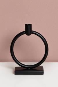 Bougeoirs votifs en métal de style ferme rustique Accents de table de cuisine confortables Détails vintage pour la décoration de salon de Noël - Product Image 2