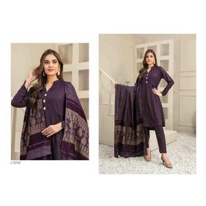 Shalwar kameez en cuir véritable pakistanais le plus récent convient au tissu en cuir véritable de haute qualité du Pakistan - Product Image 6