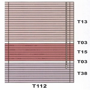 Stores en métal T111 à installation facile avec contrôle de la lumière intégré Catégorie de produit Stores, stores et volets - Product Image 5