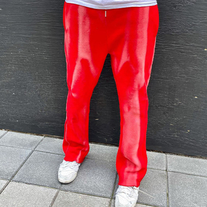 Pantalon de survêtement léger et respirant pour homme, en tissu peigné délavé à l'acide, respectueux de l'environnement, service OEM, fabrication professionnelle - Product Image 2