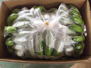 Banane Cavendish fraîche disponible pour l'exportation 100% banane Cavendish longue verte fraîche naturelle avec autocollant personnalisé - Product Image 4