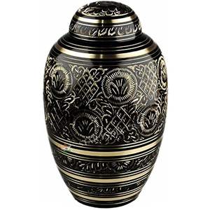 Aluminum Urns Cremation Urns for Adult Human Ashes Hot Selling Metal Urns at Wholesale Price from India Premium <b>Texture</b> Quality - Product Image 1