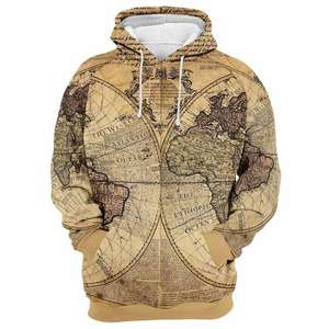 Sudadera con capucha ecológica, suéter con estampado de sublimación personalizado, Sudadera con capucha, diseño gráfico, Hip Hop, invierno, venta al por mayor, Sudadera con capucha para hombre - Product Image 1