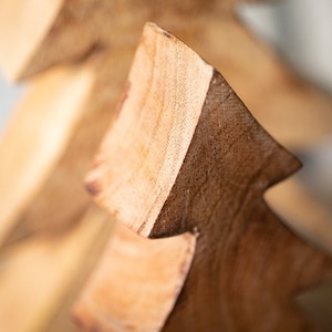 El mejor conjunto de árbol de Navidad de madera natural, decoración ecológica para el hogar, elegante centro de mesa de temporada para celebraciones navideñas - Product Image 6