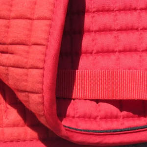 Tapis de selle personnalisé avec logo, vente en gros, marque privée, tissu d'équitation avec mousse haute densité et tissu en coton - Product Image 2