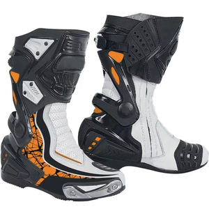 Botas de Motocicleta Unisex Cómodas, Hechas a Medida, Transpirables, de Secado Rápido, Zapatos de Cuero Genuino, Más Vendidos, para Todas las Temporadas, OEM - Product Image 6