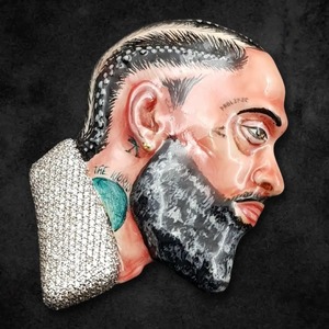 Fournisseur en gros de pendentifs en émail personnalisés 3D de rappeur, glacés, personnalisés, en moissanite, en acier inoxydable plaqué rhodium, disponibles pour l'exportation - Product Image 5