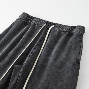 Pantalones de lona lavados con ácido para hombre, gran oferta, estilo deportivo pesado, calidad superior, lo último en moda - Product Image 3