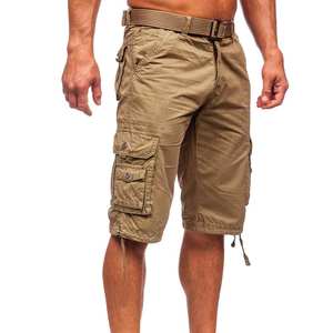 Couleur et taille personnalisées Shorts cargo à séchage rapide pour hommes Shorts cargo grande taille Shorts cargo respirants décontractés pour hommes Streetwear - Product Image 3