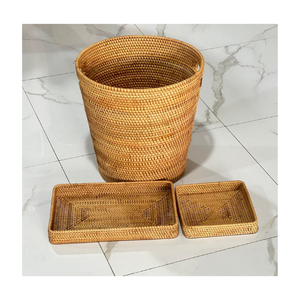 Vietnam Boho Style Rattan Tray for Home Decoration - Product Image 6