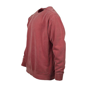Sudaderas de algodón 100% para hombre, chaqueta de invierno cómoda a prueba de viento con logotipo personalizado, servicio OEM, técnica teñida lisa - Product Image 2