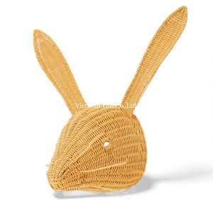 Decoración de Pared Tejida de Ratán, Adorno Colgante para Cuarto de Bebé, Decoración Ecológica y Divertida para el Hogar - Product Image 2