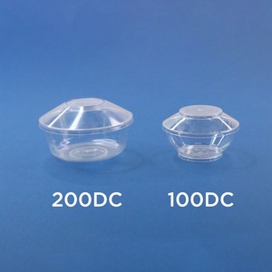 ภาชนะใส่ขนมพลาสติกใสพร้อมฝาปิด – ถ้วยใสแบบใช้แล้วทิ้งขนาด 100 มล. สำหรับขนมหวาน มูส เยลลี่ และพุดดิ้ง - Product Image 2