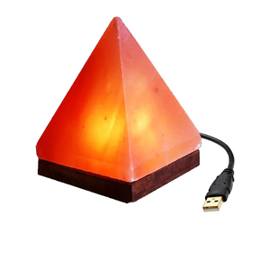 Vente en gros de lampe naturelle au sel de l'Himalaya sculptée en cristal de roche, fabrication artisanale pure, décoration d'intérieur, cadeau direct en usine, approvisionnement en vrac - Product Image 2