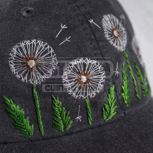 หมวกเบสบอลสไตล์ใหม่คุณภาพสูง หมวกเบสบอลผ้าฝ้ายสีพื้นสำหรับฤดูร้อน หมวกเบสบอลผู้ชายสีตามสั่ง - Product Image 5