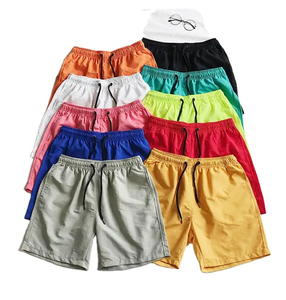 Pantalones cortos de baño de malla de Venta caliente para hombres Natación personalizada de secado rápido con cierre de cordón Servicio OEM antiarrugas Hombres cortos - Product Image 5