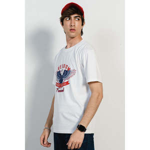 เสื้อยืดพรีเมียมสำหรับผู้ชาย ผ้าฝ้าย 100% เย็บตะเข็บเสริมความแข็งแรง รับผลิตตามแบบ OEM/ODM สำหรับฤดูหนาว - Product Image 2