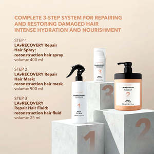 LAvHAIR LAvRECOVERY: Set para la restauración profunda del cabello dañado - Product Image 3