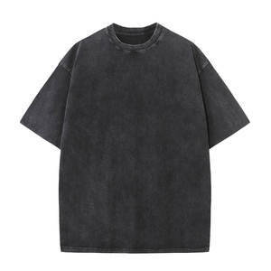 เสื้อยืดคุณภาพสูง 100% ผ้าฝ้าย ซักแล้ว ทรงโอเวอร์ไซส์ ยี่ห้อ SAQRAT SPORTS รุ่นวินเทจ หนานุ่ม พิมพ์ลาย ล้างสีแบบแอซิด แขนสั้นสำหรับผู้ชาย - Product Image 6
