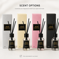 Coffret Cadeau Diffuseur à Bâtonnets Liquides 30ml Écologique pour Hôtel, Maison, Voiture – Format Mini, Idéal pour Déménagement, Cadeau de Mariage, Vente en Gros