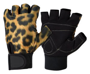Guantes de Fitness de Cuero Personalizables, Antideslizantes, de Medio Dedo, Mayor Comodidad y Transpirabilidad, Diseño Personalizado - Product Image 4