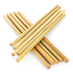 Offre Spéciale pailles à boire en bambou écologiques pailles en gros naturelles biodégradables - Product Image 6