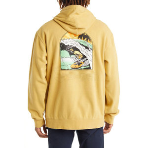 เสื้อฮู้ดดี้โอเวอร์ไซส์ผู้ชายคุณภาพดี ปรับแต่งโลโก้ได้ ใช้ในฤดูหนาว ผลิตจากโพลีเอสเตอร์ผสมคอตตอน ย้อมสีพื้น ระบายอากาศได้ดี แห้งเร็ว - Product Image 4