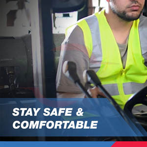 เสื้อกั๊กนิรภัยสะท้อนแสงสำหรับผู้ใหญ่ไฟ LED วัสดุกันน้ำแห้งเร็วระบายอากาศได้ดีปรับแต่งโลโก้ได้ - Product Image 5