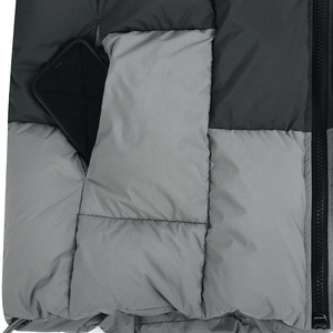 Fabrication sur mesure de veste d'hiver douce et matelassée en duvet, veste matelassée à capuche pour homme - Product Image 5