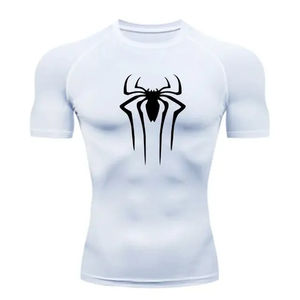 Qualité supérieure OEM Rash Guard Hommes Sublimation Imprimé Spandex Gym Fitness Surf Plongée Rash guard Compression Chemises - Product Image 6