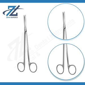 กรรไกรผ่าตัดโลหะทรงตรงยาว200มม. ทำจากสแตนเลส - Product Image 3