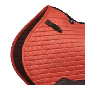 Almohadilla de sillín de caballo transpirable con logotipo personalizado con diseño acolchado para SILLÍN de equitación ecuestre - Product Image 4