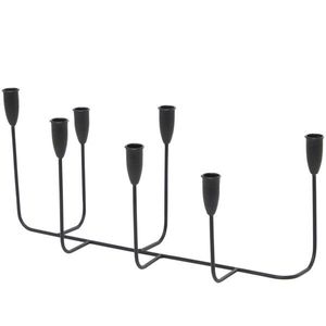 Newest Design <b>Metal</b> Taper <b>Candle</b> <b>Holders</b> <b>Black</b> Finished for Home Wedding Christmas Tabletop Decoration Handmade Customized - Product Image 6