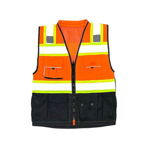 Sécurité Construction Travail Gilet De Sécurité Réfléchissant Haute Visibilité Réflecteur Gilet Avec Poches - Product Image 1