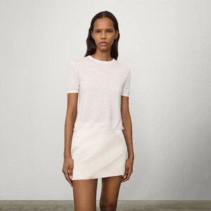 Ropa de calle para mujer Camiseta de gran tamaño personalizada Camiseta informal de algodón Bordado Top de moda OEM Venta al por mayor Moda a granel - Product Image 1