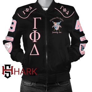 Camiseta de Sorority Gamma Phi Delta, Tendencia Actual, Totalmente Sublimada, con Botones, Transpirable, con Bordado y Letras Impresas - Product Image 5