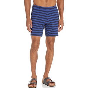 2025 Men Casual Shorts <b>Elastic</b> Waist Solid Custom Design High Quality Polyester/Cotton Breathable Eco-Friendly Wholesale - Product Image 2