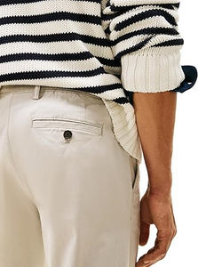 กางเกงชิโน่ทรงสลิมฟิตสำหรับผู้ชาย ผ้าสเตรช ใส่สบาย ดูดี มีสไตล์ ทรงตรง เอวสูง ผลิตจากผ้าแคนวาส - Product Image 4