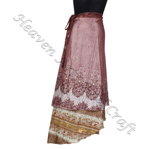 กระโปรงทรงโบโฮสำหรับผู้หญิงใส่ในฤดูร้อนมีหลายสีสไตล์ฮิปปี้สวมใส่สบายแฟชั่นสำหรับผู้หญิงยิปซีขนาดพิเศษ - Product Image 2