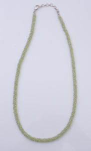 Collar de cuentas de piedras preciosas naturales, joyería de moda hecha a mano para mujer - Product Image 5